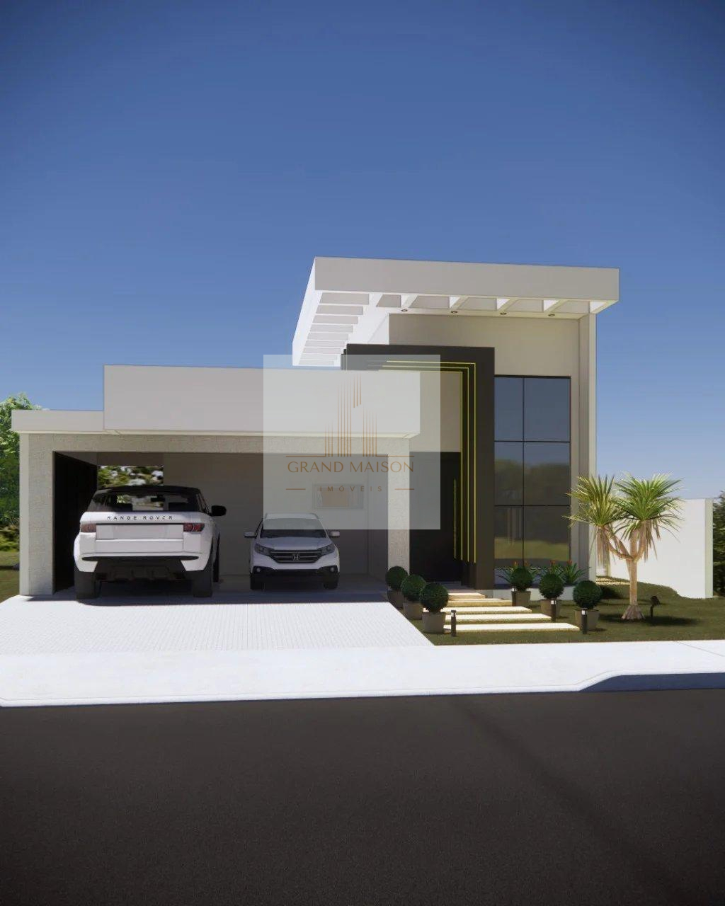 Casa em construção a venda no Condomínio Alphaville com 170m² - Grand Maison Imóveis