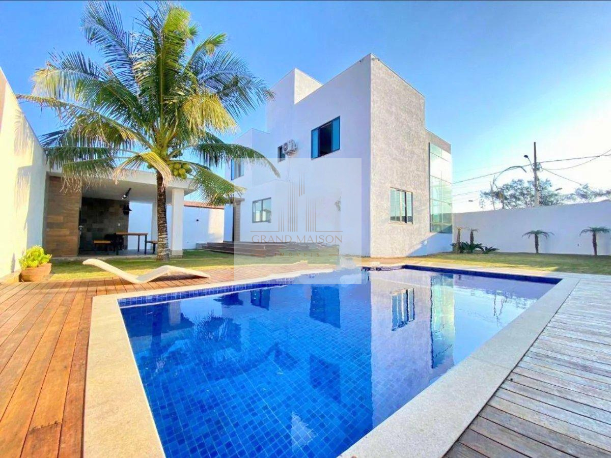 Casa contemporânea a venda  com 4 suítes no Foguete - Grand Maison Imóveis