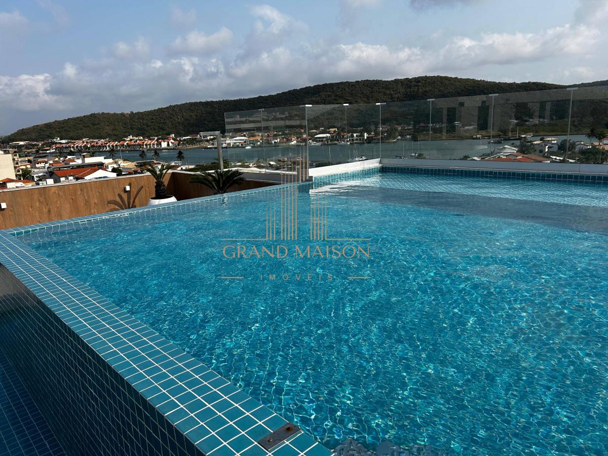 Flat em hotel para Locação Temporada em Cabo Frio a 1,1 km da Praia do Forte.