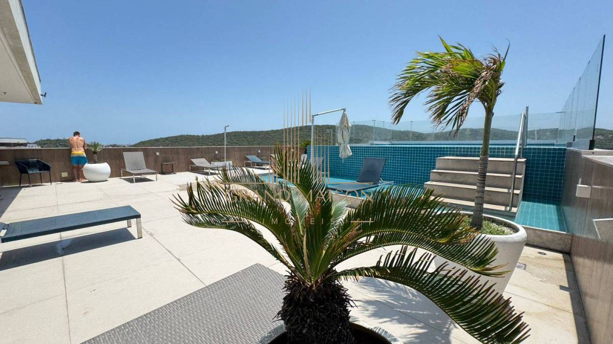 Flat em hotel para temporada em Cabo Frio no bairro da Passagem.